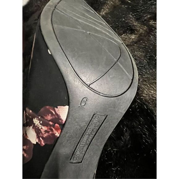 Christian Siriano Floral Patterned Heels- Size 6 - Picture 6 of 6